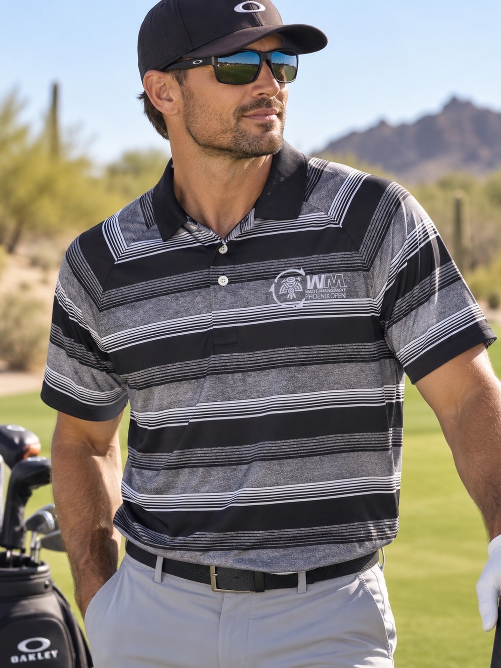Oakley Waste Management Phoenix Open Golf Polo